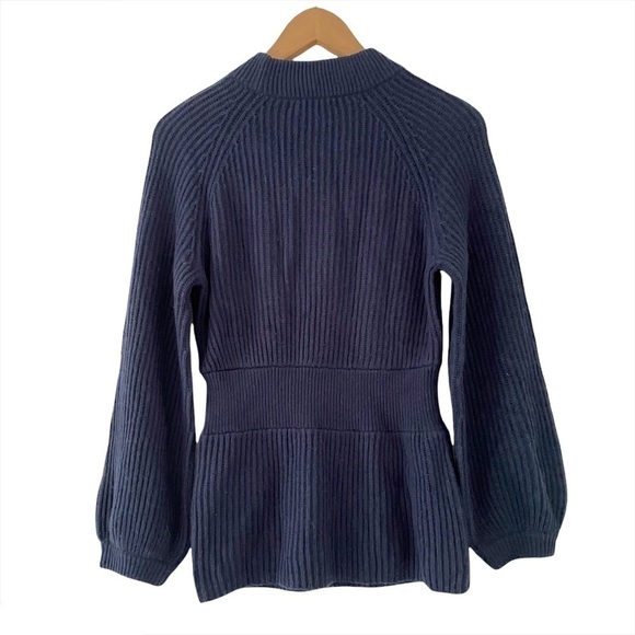 NWT Club Monaco Tinna Wool Navy Sweater XS - Picture 5 of 8